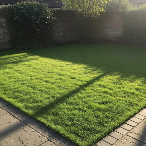 Pasto sol jardin Jardín con pasto sol