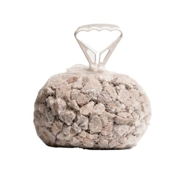 Piedra blanca portada Red piedra decorativa blanca para jardinería