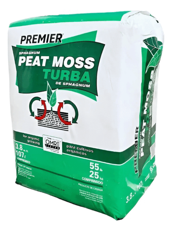 Peat moss 107litros Peat moss. Costal 107litros
