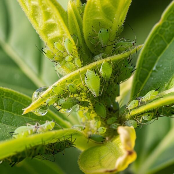 Pulgones Pulgones en plantas