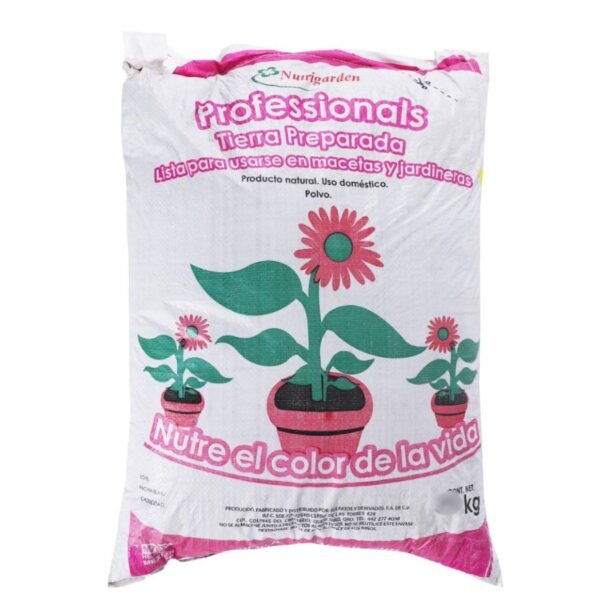 TPcostal Costal de tierra preparada Nutrigarden, tierra para macetas, jardineras y todo tipo de plantas