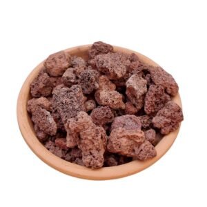 Tezontle fino portada Tezontle fino rojo en plato de barro