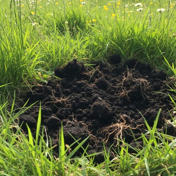 Tierra negra pasto Tierra negra en pasto