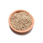 Vermiculita en plato de barro