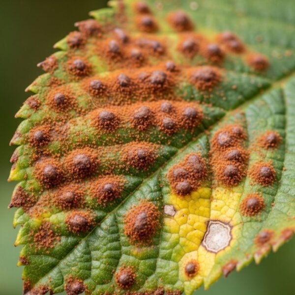 roya Roya, hongo en planta