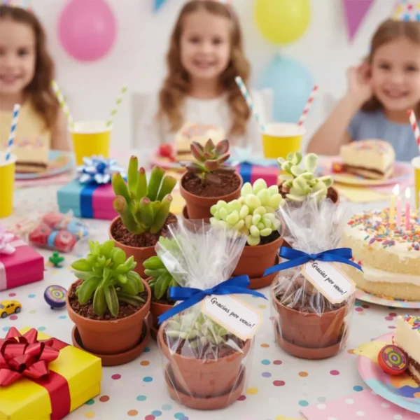 Cumpleaños suculentas mini Suculentas miniatura para regalo infantil de Vinde garden center