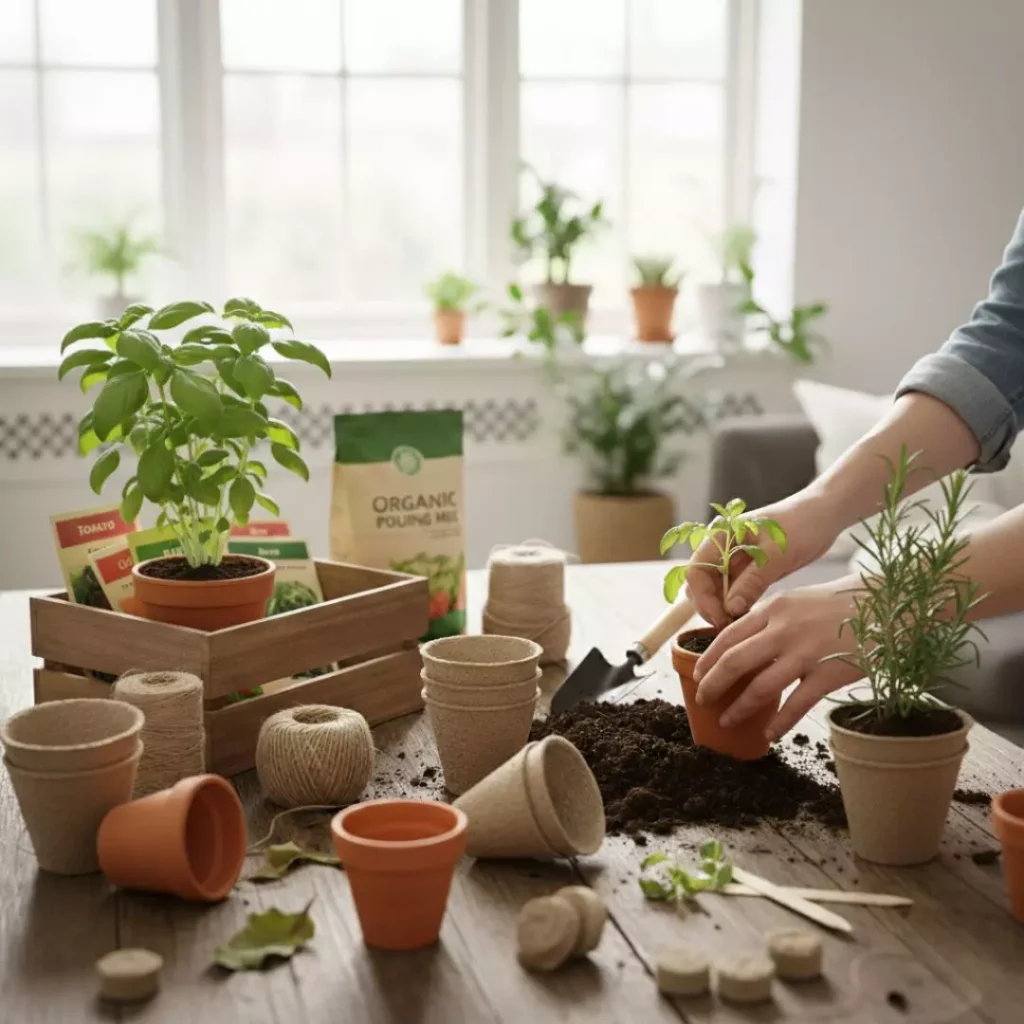 Siembra en casa e inicia tu huerto en casa con Vinde garden center