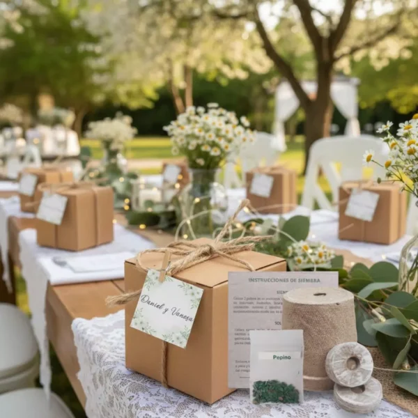 Kits de huerto boda Kits de huerto para eventos sociales. Regala vida. Siembra amor