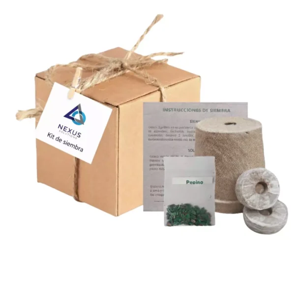 Reglos kit siembra Kits de huerto para eventos sociales. Regalos sustentables para eventos del día del medio ambiente en CDMX