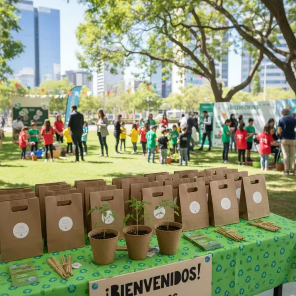 Kit siembra empresas Kit de huerto en bolsa para eventos sociales