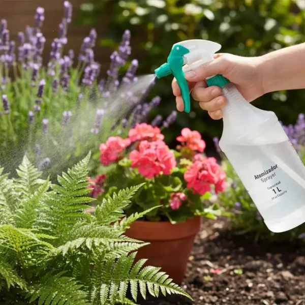 Atomizador jardín Atomizador klintek. Atomizador para regar plantas, asperjar follaje, limpiar hojas, aplicar insecticidas o fungicidas