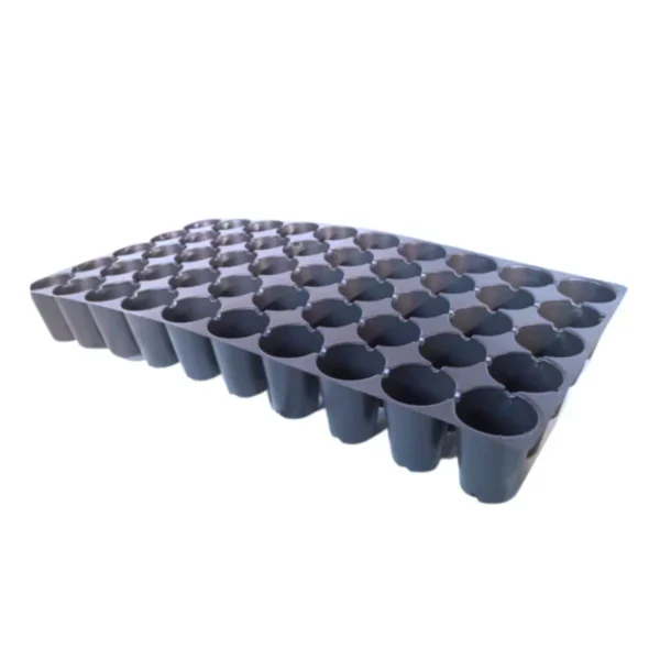 Charola de germinación Charola de germinación flexible de 50 cavidades para huerto en casa y jardinería