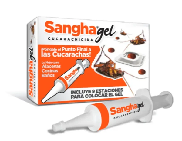 Sangha gel, cebo biodegradable para combatir cucarachas. Muy efectivo. Para casa
