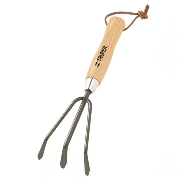 Cultivador de mano Rastrillo mano o cultivador de mano Truper para jardinería