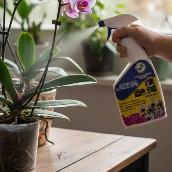 Fungicida orgánico para plantas Naturacide enfermedades. Combate de forma orgánica hongos como oidio y roya