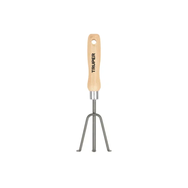 Herramientas de mano jardinería Rastrillo mano o cultivador de mano Truper para jardinería