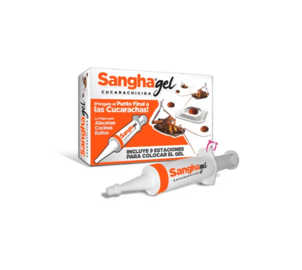 Sangha gel, cebo biodegradable para combatir cucarachas. Muy efectivo. Para casa