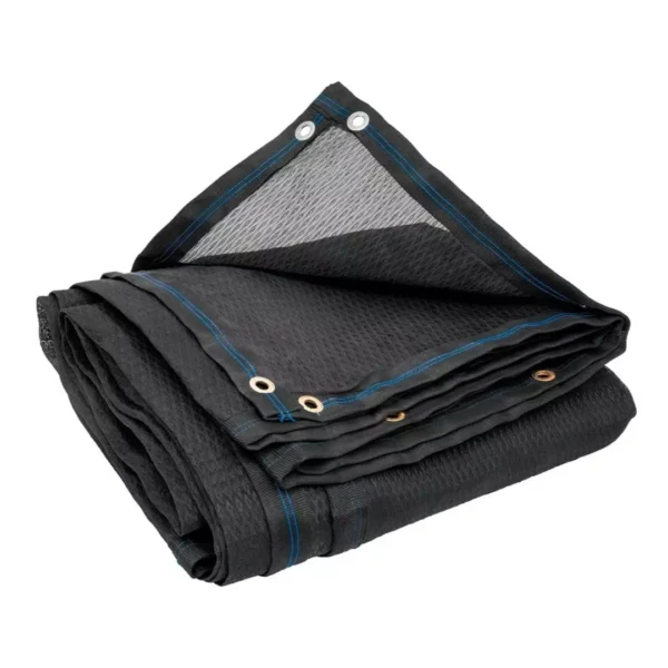 Toldo fiero Mallasombra Fiero, 4 tamaños distintos. Reducción del 80% de la luz solar directa y protege eficazmente contra los rayos ultravioleta. Permite el paso del aire y del agua, manteniendo un ambiente más fresco y evitando acumulaciones indeseadas. Orilla doble costura, ojillos perimetrales colocados cada 50 cm para fácil instalación