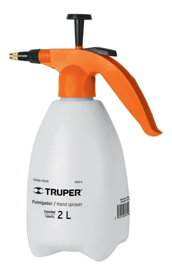 Fumigador 2 litros Truper Fumigador casero Truper. Ideal para jardín, jardinería y huerto en casa