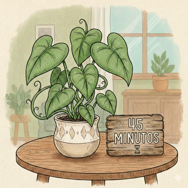 Consulta de plantas online. Vinde Consulta de plantas online. 45 minutos