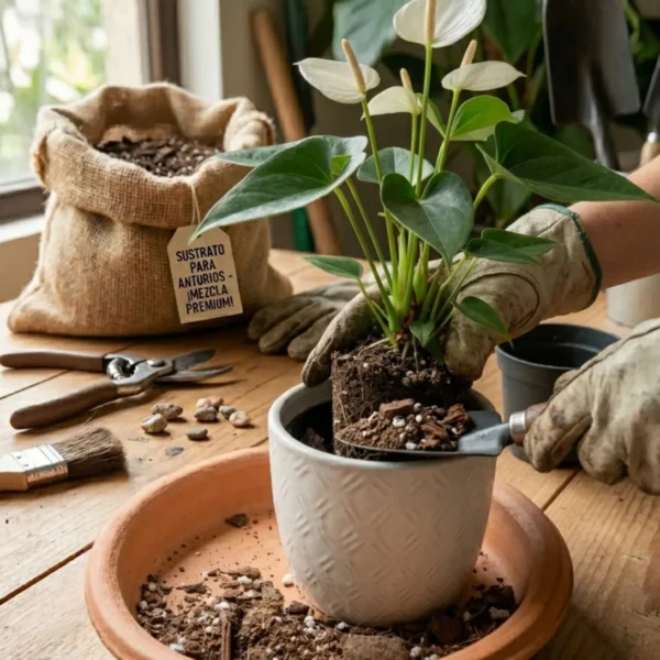 Sustrato anturios Sustrato para anturios