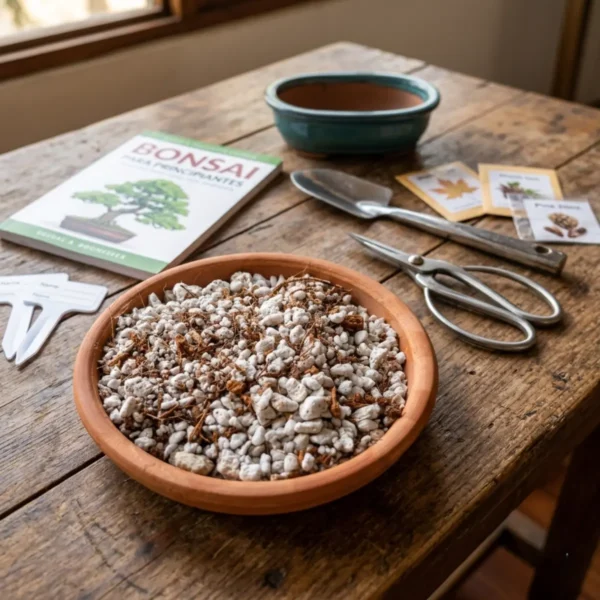 Sustrato base para bonsai Vinde