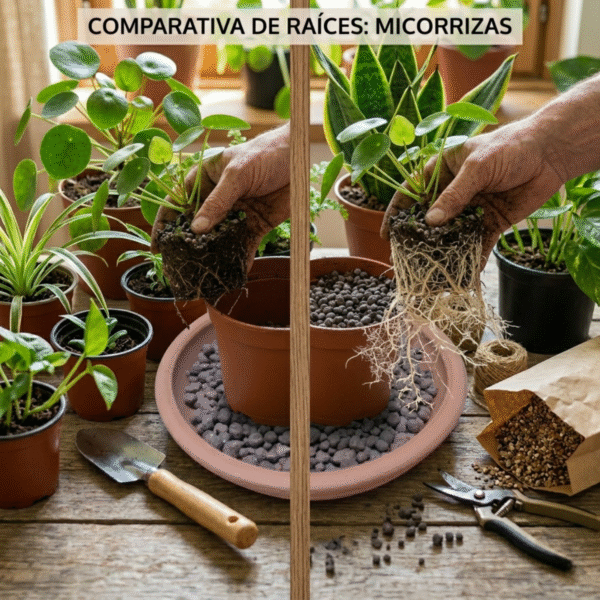 Micorrizas jardinería CDMX